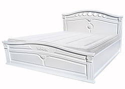 Ліжко двоспальне з дерева із різьбленням "Клеопатра" (1600*2000)