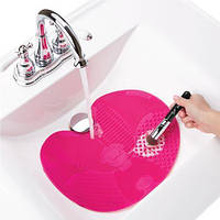 Коврик для мытья косметических кисточек Brush Spa | Силиконовый коврик для очистки кистей