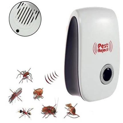 Електронний відлякувач комах Electronic Pest Repeller, Прилад для відлякування комах і гризунів, фото 1