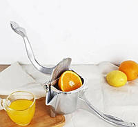 Соковыжималка ручная для фруктов с зажимом Hand Juicer | Механическая соковыжималка | Сокодавка