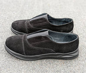 STTOPA Розміри 40-45. Сліпони великих розмірів шкіряні. 175-4045 Чорні