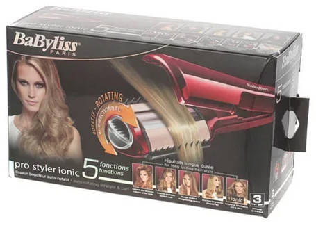 Стайлер для волосся BaByliss Pro 5 функцій, Утюжок для волосся, Плойка Бебіліс, фото 1