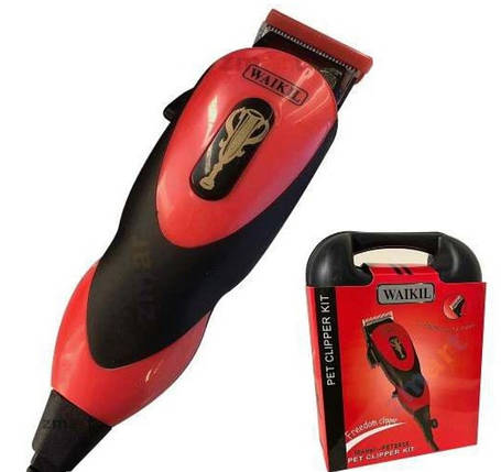 Професійна машинка для стрижки собак, котів WAIKIL Pet Clipper Kit, Тример для грумінгу, фото 1