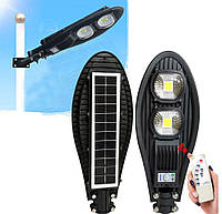 Уличный фонарь на столб Solar Street Light 220W COB with remote (пульт) | Фонарь на солнечной батарее