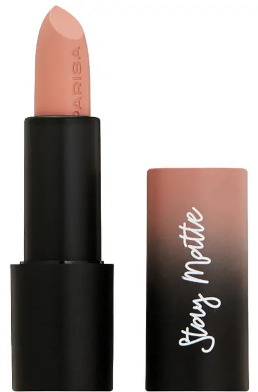 Губна помада Parisa Cosmetics Stay Matte матова з кремовою текстурою L-08 No 01 Nuddest