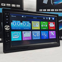 Автомагнітола 2DIN 7012/Х3 little + пульт, Магнітола в машину, Автомобільна магнітола