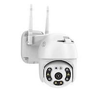 Камера видеонаблюдения PTZ WiFi APP HISEE SE, Видеокамера уличная Wifi, Поворотная IP камера