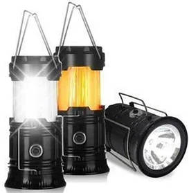 Ліхтар для кемпінгу XF-5800T 6+1LED, Світлодіодний акумуляторний ліхтар + POWER BANK