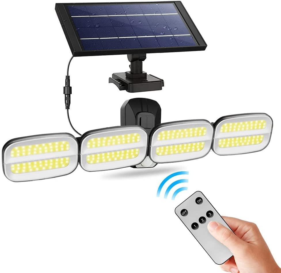Ліхтарик стаціонарний BL KXK 601 Solar 240 COB | Світлодіодний ліхтар Настінний ліхтар - фото 1 - id-p1532141617