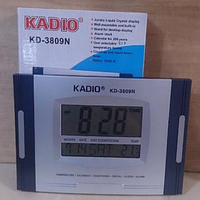 Электронные часы Kadio KD-3809N | Электронный будильник на стену | Настольные цифровые часы