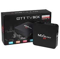 Смарт приставка TV-BOX MX PRO-4k | Андроид смарт ТВ приставка | Медиаплеер