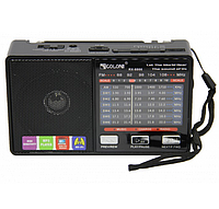 Радио Golon RX-8866 | Портативный радиоприёмник | Радио SD/USB с фонариком