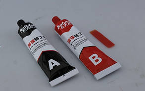 Двокомпонентний клей для металу, Епоксидний клей, фото 1