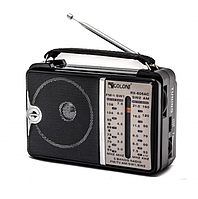 Портативный радиоприемник GOLON RX-606 | Приемник FM, AM, SW1, SW2, TV | Радио переносное
