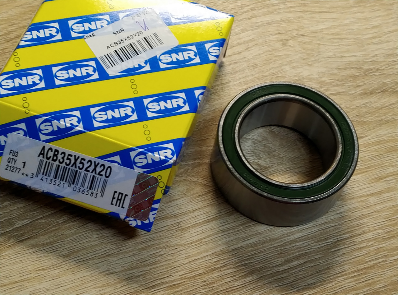Подшипник кондиционера 35x52x20 SNR ACB35x52x20 HYUNDAI ACCENT 05 ...