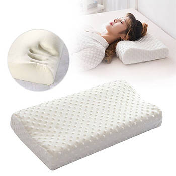 Ортопедична подушка для сну (50х28х7см) GH1188 / Подушка з ефектом пам'яті / Подушка для здорового сну