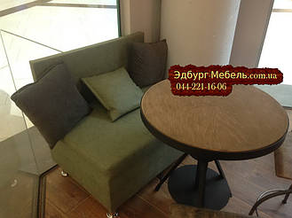 Изготовлены диваны с декоративными подушками для ​Back Street cafe в ТРЦ Проспект г Киев, ул. Красногвардейская, 1в