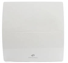 Вентилятор Aerauliqa QD 90 BB, 90 мм, зворотний клапан, білий, фото 4