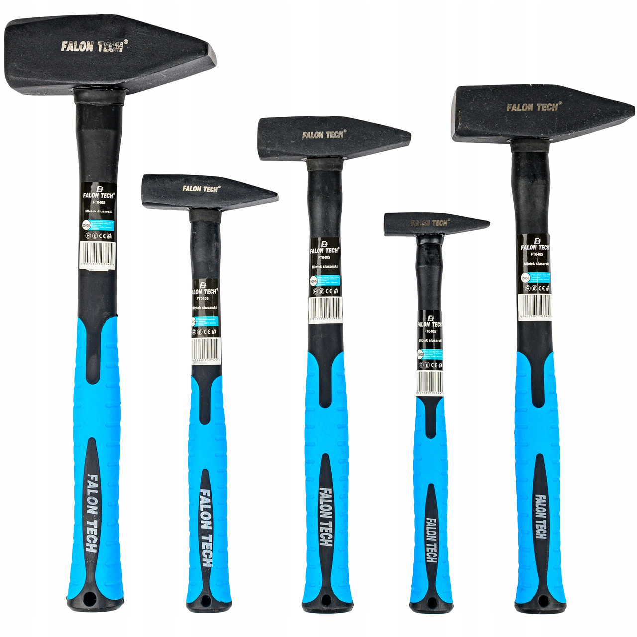 Молотки слюсарні 5 шт., фото 1