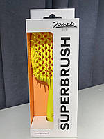 Расческа Janeke 1830 Superbrush Yellow Neon