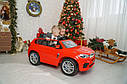 Дитячий електромобіль джип BMW X5M Bambi червоний на акумуляторі, фото 3