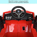 Дитячий електромобіль джип BMW X5M Bambi червоний на акумуляторі, фото 4