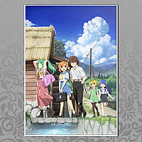 Плакат А4 Аниме Higurashi 007