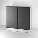 Тумба кухонна з полицею з ДСП та МДФ фасадом 80 см завширшки Підлоговий модуль для кухні без стільниці, фото 5