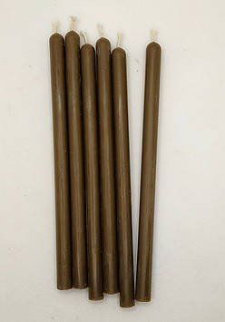 6 шт 6 шт 10 шт Коричневі воскові свічки, 2 години 30 хвилин Код/Артикул 144 Код/Артикул 144 Код/Артикул