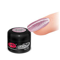 Гель паста із шиммером PNB Shimmer Gel Paste 04 (рожева), 5 мл