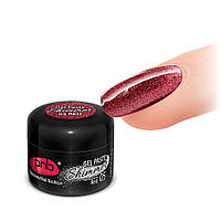 Гель паста із шиммером PNB Shimmer Gel Paste 05 (червона), 5 мл