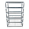 Стелаж тканинний для зберігання взуття Combination Shoe Frame 60X30X90 Синій, фото 4