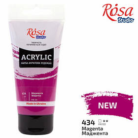 Фарба акрилова "ROSA Studio" Маджента 75 мл.