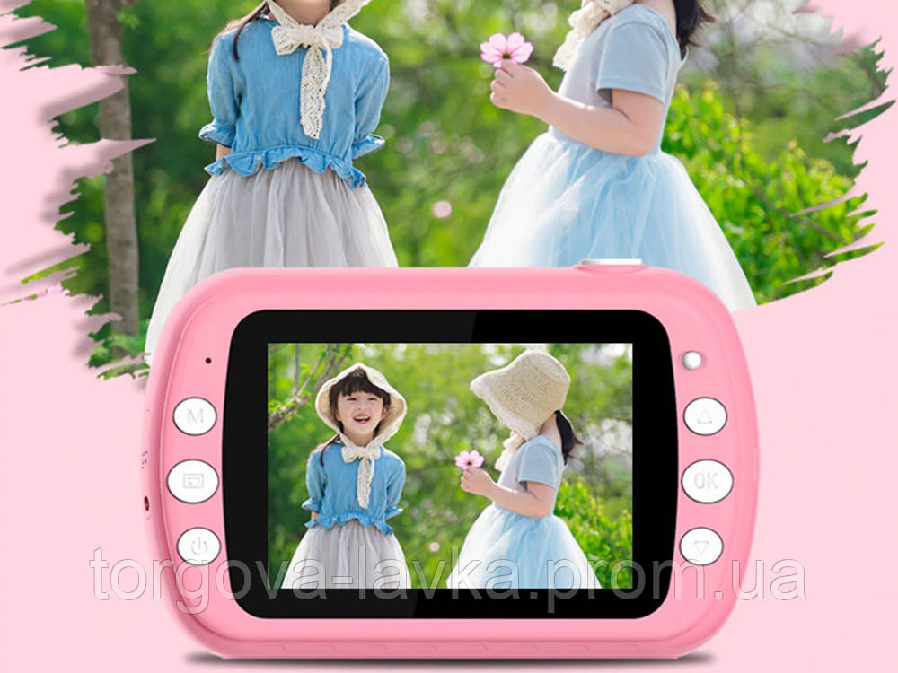 Фото видео камера с термопринтером Childrens Camera Wi-Fi 24MP детская - фото 2 - id-p1804693390