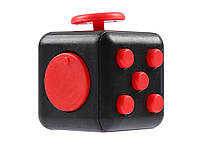 Игрушка антистресс Кубик Черный с красным