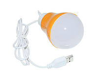 Кемпинговая светодиодная LED-лампа USB Оранжевый Новинка!