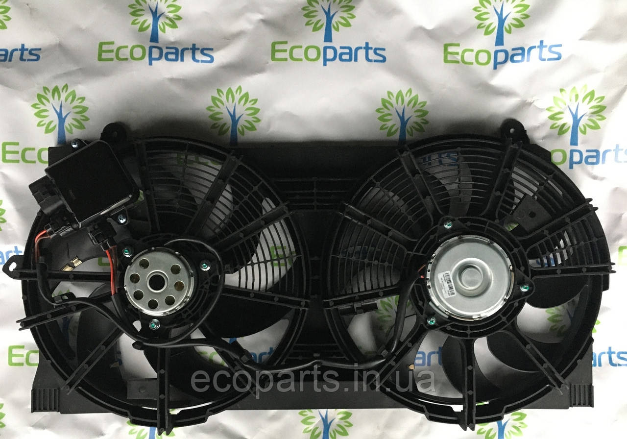 Диффузор с вентиляторами Nissan Leaf 2013- AZE0 и ZE1 неорігинал