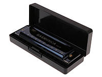Губная гармошка Harmonica BMT1 10 язычков  Черный