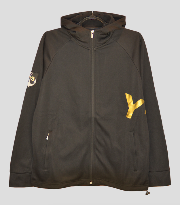Чоловіча чорна спортивна кофта на блискавці Adidas Y-3, фото 1