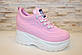 Кросівки жіночі рожеві Т1642, фото 6
