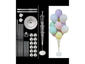 Підставка для 19 повітряних кульок 140см. пластик ТМ PELICAN