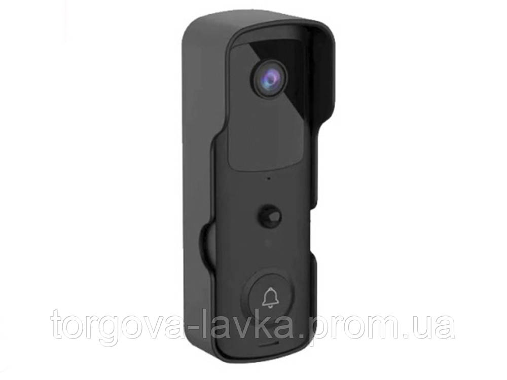 Дверной звонок с камерой Tuyasmart Wi-Fi и ИК-подсветкой 1080P HD Без звонка - фото 1 - id-p1804692480