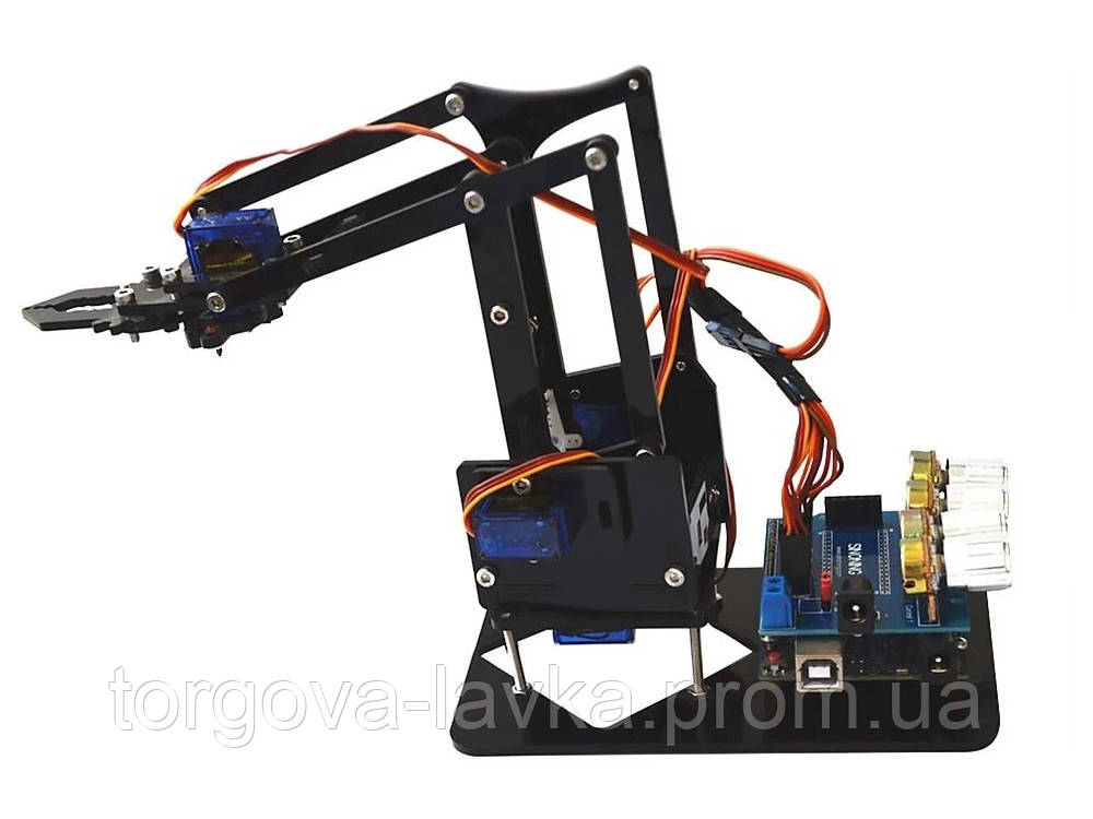 Комплект роботизированной руки DIY для Arduino R3 - фото 2 - id-p1804692724