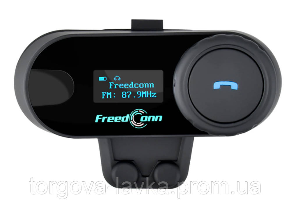 Мотогарнитура для шлема FreedConn 2022 TCOM-SC Bluetooth ЖК-дисплей Черный - фото 2 - id-p1804692735