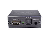Конвертер для HiFi домашнего кинотеатра HDMI в HDMI плюс аудио Kebidu 4K x 2K HDMI