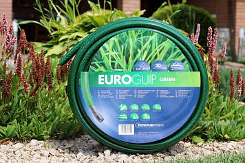 Шланг садовий Tecnotubi Euro Guip Green для поливання діаметр 1/2 дюйма, довжина 25 м (EGG 1/2 25)