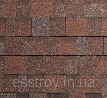 Бітумова черепиця IKO, модель CAMBRIDGE XPRESS (54) Aged Redwood, фото 1
