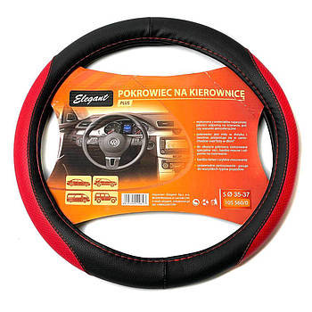 Чохол керма S 35-37 см Екошкіра Чорно-червоний (EL105 560/0)