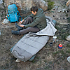 Туристичний спальний мішок-кокон Naturehike P400 (до -18C) Сірий, фото 9