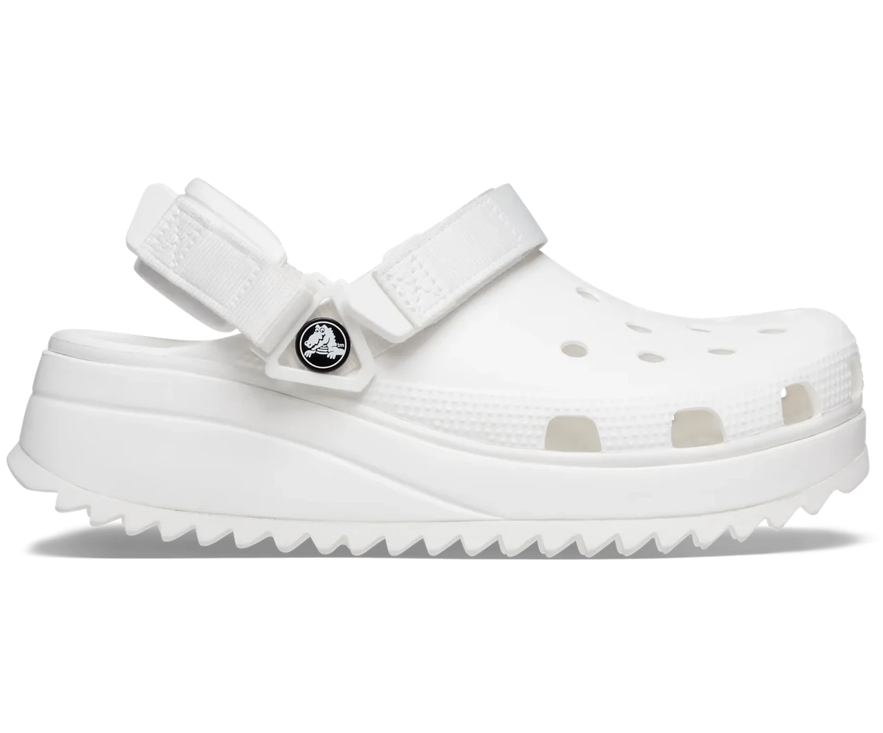 Crocs Classic Hiker Clog White/White Унісекс Сабо Крокс Класік Хайкер Білі — Оригінал